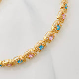 Pulso Tennis 14.85g / 7 1/2 in / 6.2mm Oro Amarillo 18K