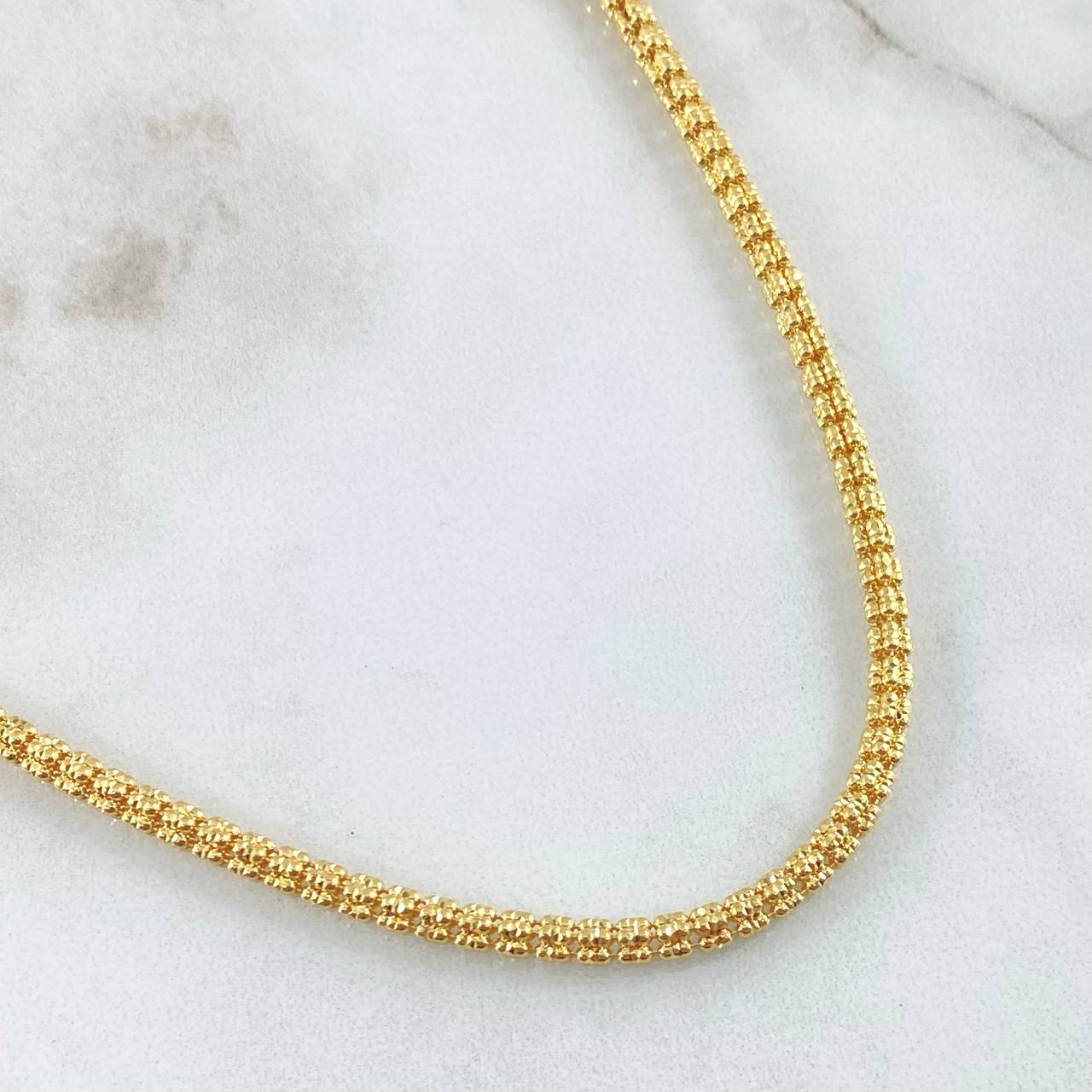Ice Chain 23.65gr / 23.6in / 18K Gold +4$