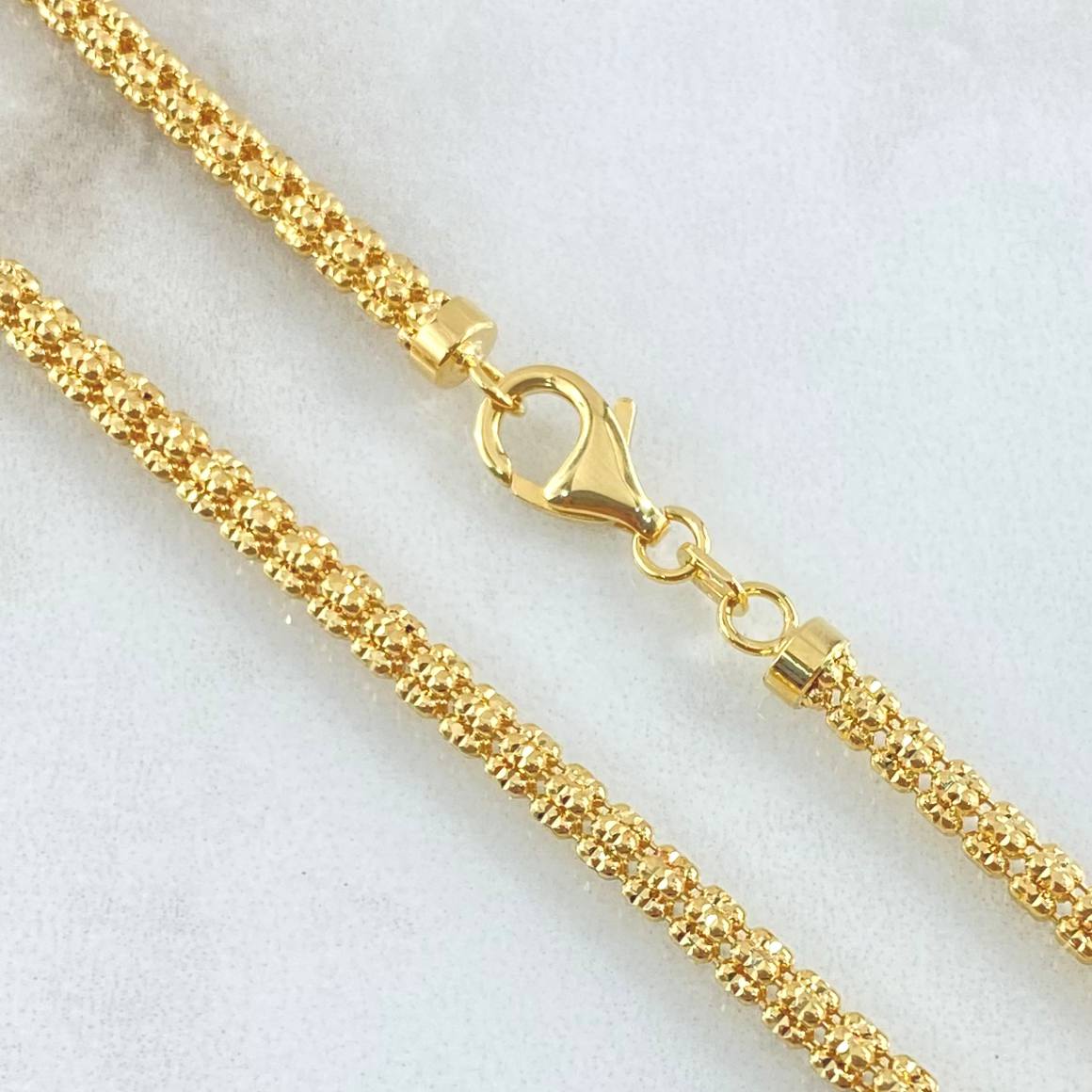 Ice Chain 23.65gr / 23.6in / 18K Gold +4$