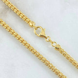 Ice Chain 23.65gr / 23.6in / 18K Gold +4$