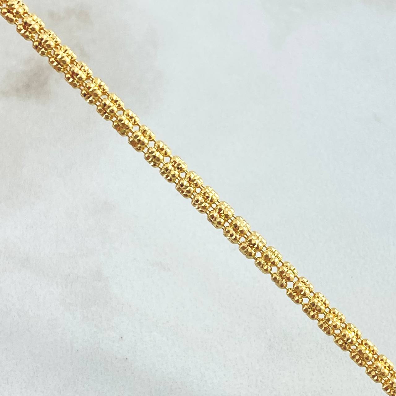 Ice Chain 23.65gr / 23.6in / 18K Gold +4$