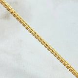 Ice Chain 23.65gr / 23.6in / 18K Gold +4$