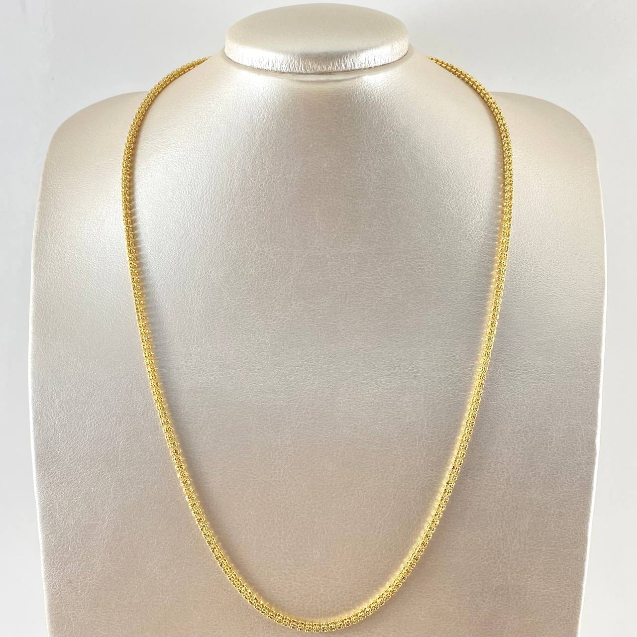 Ice Chain 23.65gr / 23.6in / 18K Gold +4$