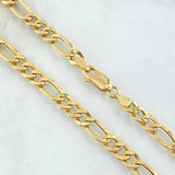 Figaro Chain 10.55gr / 23.6in / 18K Gold +1$