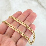 Cuban Links 6.05gr / 19.7in / 18K Gold +1$