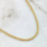 Cuban Links 7.45gr / 23.6in / 18K Gold +1$