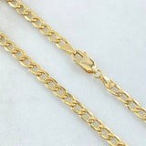 Cuban Links 7.45gr / 23.6in / 18K Gold +1$