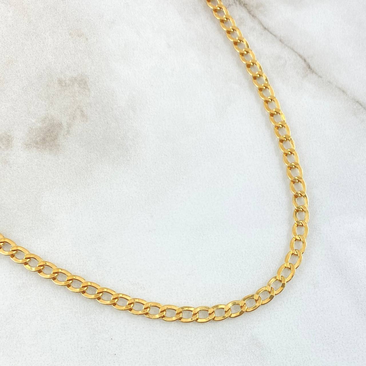 Cuban Links 5.15gr / 23.6in / 18K Gold +1$