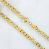 Cuban Links 5.15gr / 23.6in / 18K Gold +1$