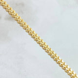 Cadena Franco 14.65gr / 60cm / Oro Amarillo +3 18K ©