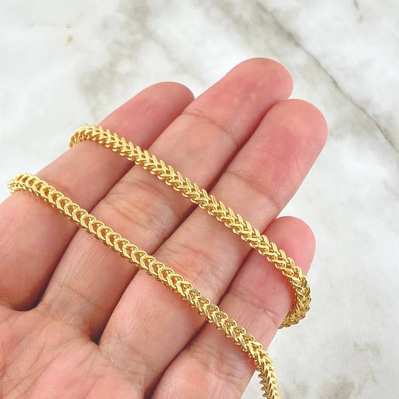 Franco Chain 13.45gr / 23.6in / 18K Gold +3$
