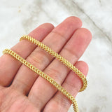 Franco Chain 13.45gr / 23.6in / 18K Gold +3$