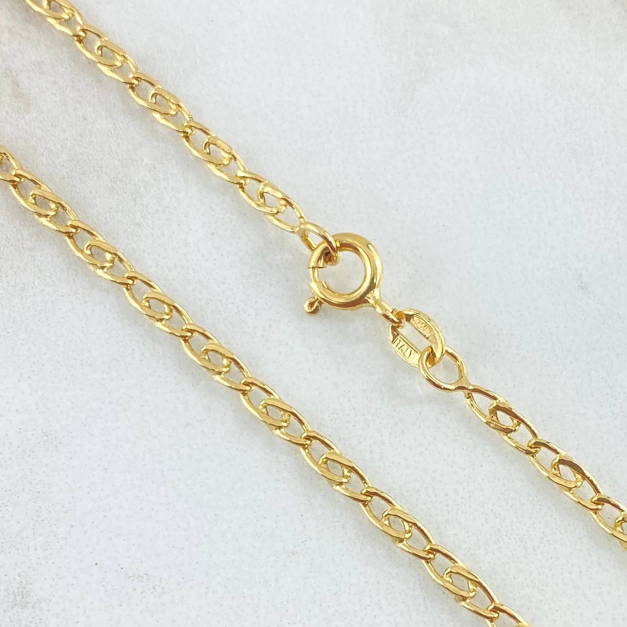 Lumachina Chain 4.35gr / 23.6in / 18K Gold +3$