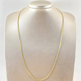 Cadena Lumachina 7.85gr / 23 1/2 in / 3.4mm Oro Amarillo +3 18K *