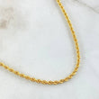 Rope Chain 4.6gr / 19.7in / 18K Gold +2$