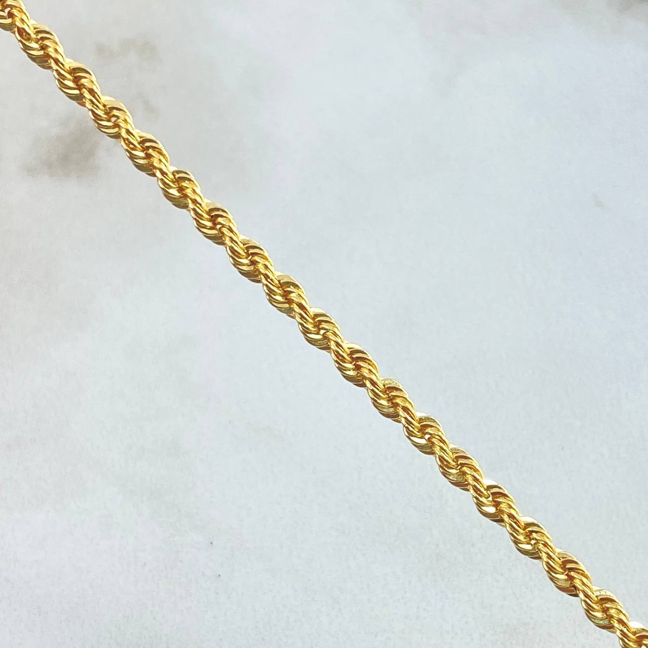 Rope Chain 4.6gr / 19.7in / 18K Gold +2$
