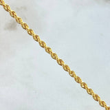 Rope Chain 4.6gr / 19.7in / 18K Gold +2$