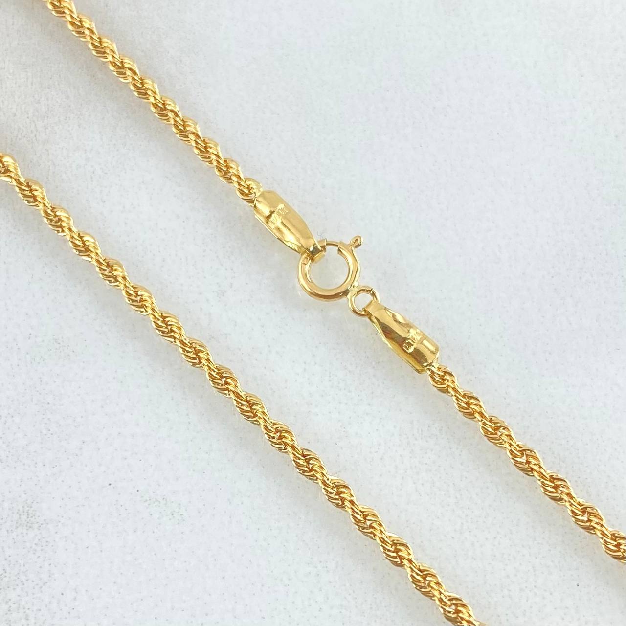 Rope Chain 1.9gr / 19.7in / 18K Gold +3$