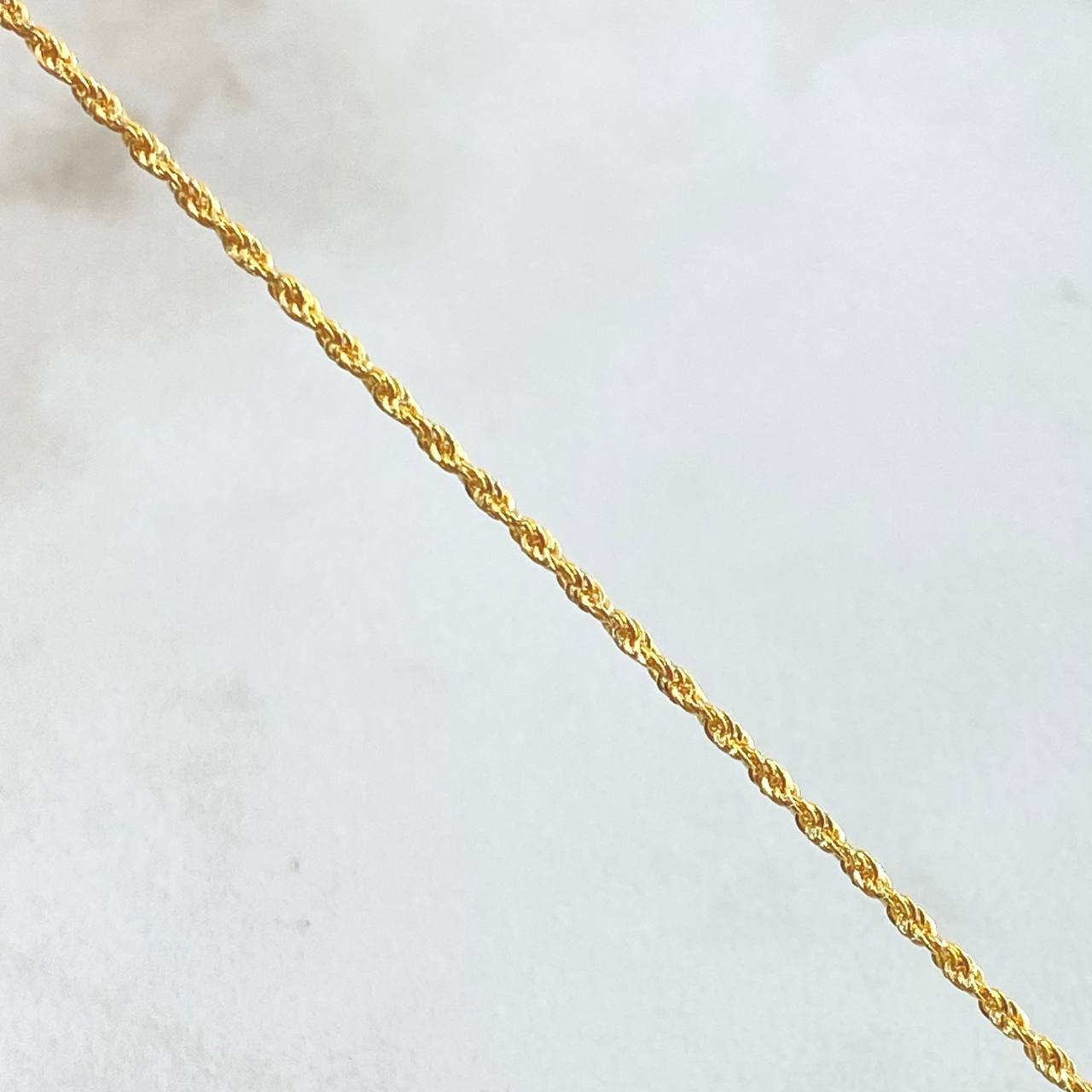 Rope Chain 1.55gr / 23.6in / 18K Gold +3$