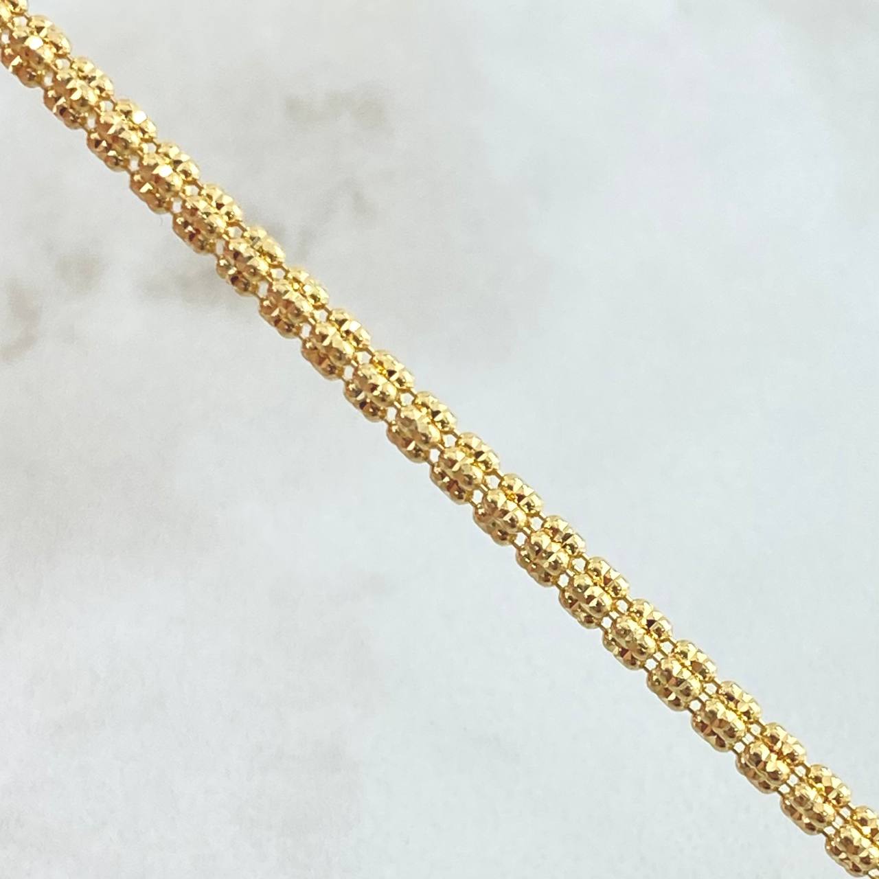 Ice Chain 15.9gr / 23.6in / 18K Gold +4$