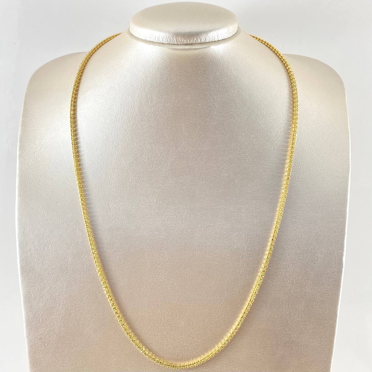 Cadena Ice 20gr / 60cm / Oro Amarillo +4 18K