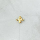 Charm Virgin Guadalupe 0.35gr / 1cm / silhouette Polished 18K Yellow Gold