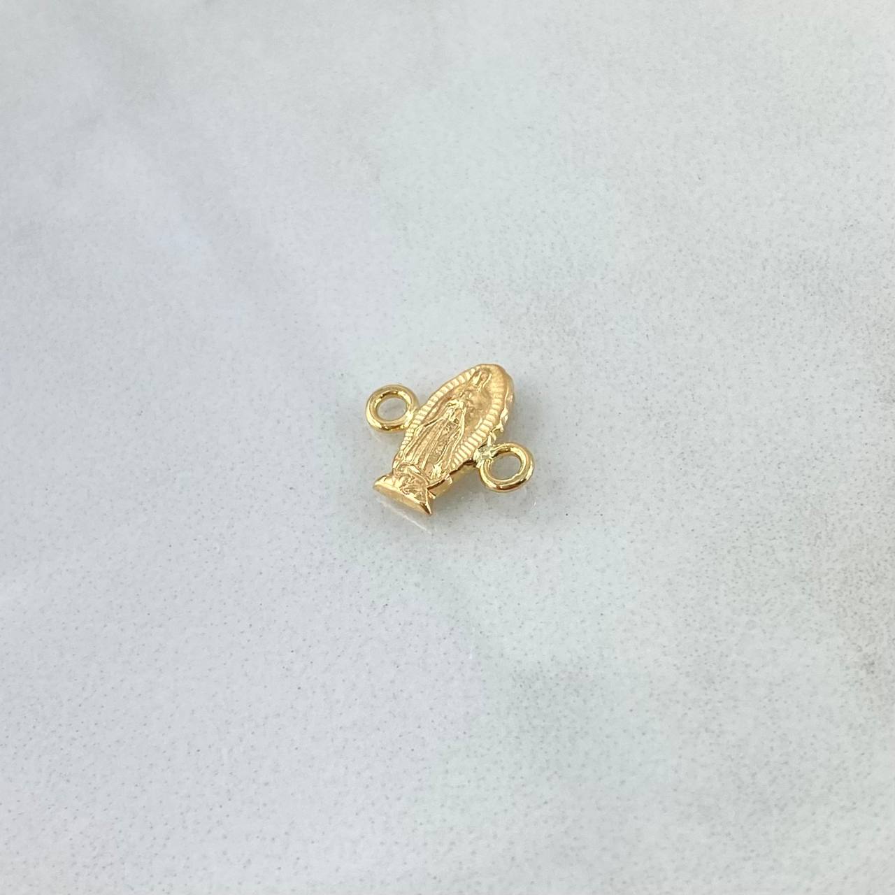 Charm Virgin Guadalupe 0.35gr / 1cm / silhouette Polished 18K Yellow Gold
