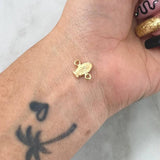 Charm Virgin Guadalupe 0.35gr / 1cm / silhouette Polished 18K Yellow Gold