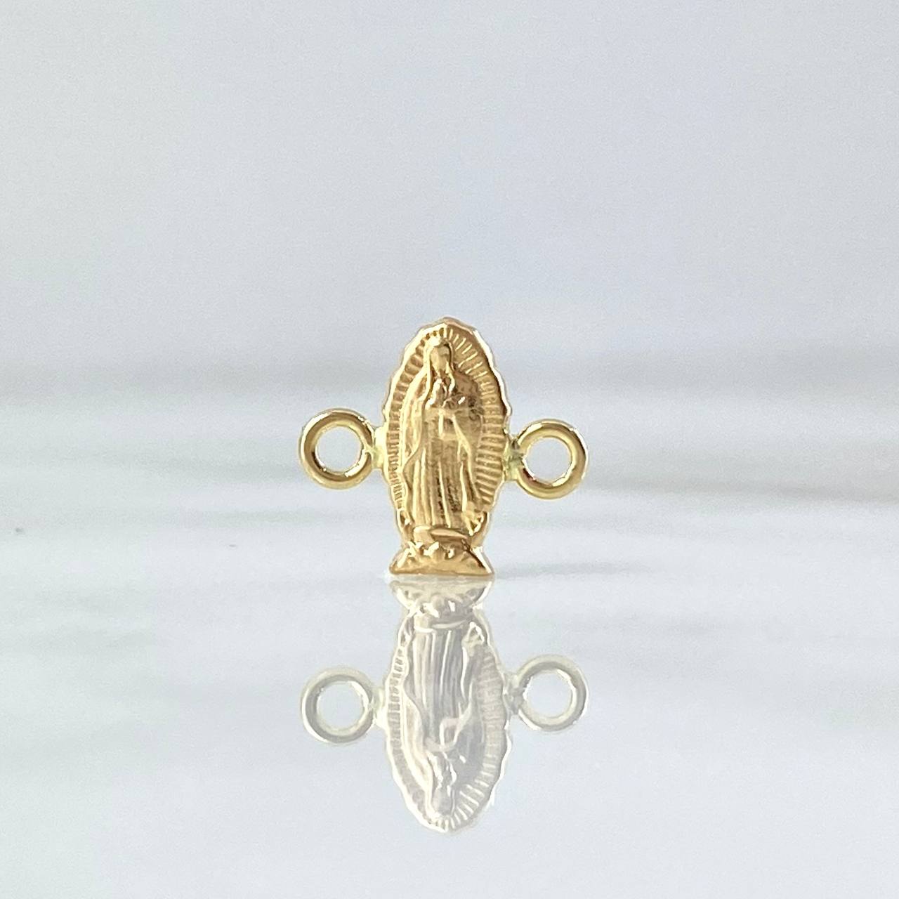 Charm Virgin Guadalupe 0.35gr / 1cm / silhouette Polished 18K Yellow Gold