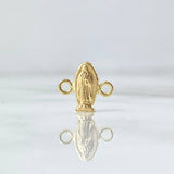 Charm Virgin Guadalupe 0.35gr / 1cm / silhouette Polished 18K Yellow Gold