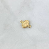 Charm Divino Niño 0.45gr / 1.5cm / Yellow Gold 18K Bordered Oval
