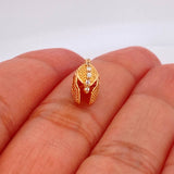 Herraje Casco Romano 1.35gr / 1/2 in / Oro Amarillo 18K %