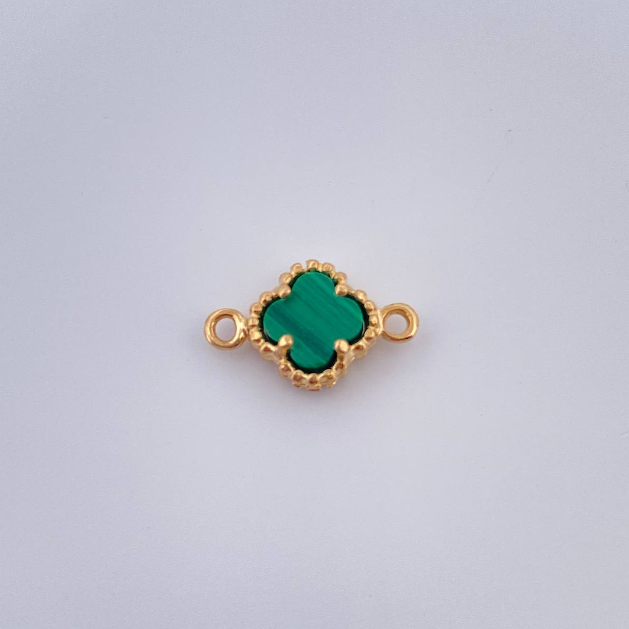 Herraje Trebol 0.75gr / 1/2 in / Oro Amarillo Nac.Esp. 18K %