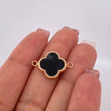 Herraje Trebol 1.25gr / 3/4 in / Oro Rosa 18K %