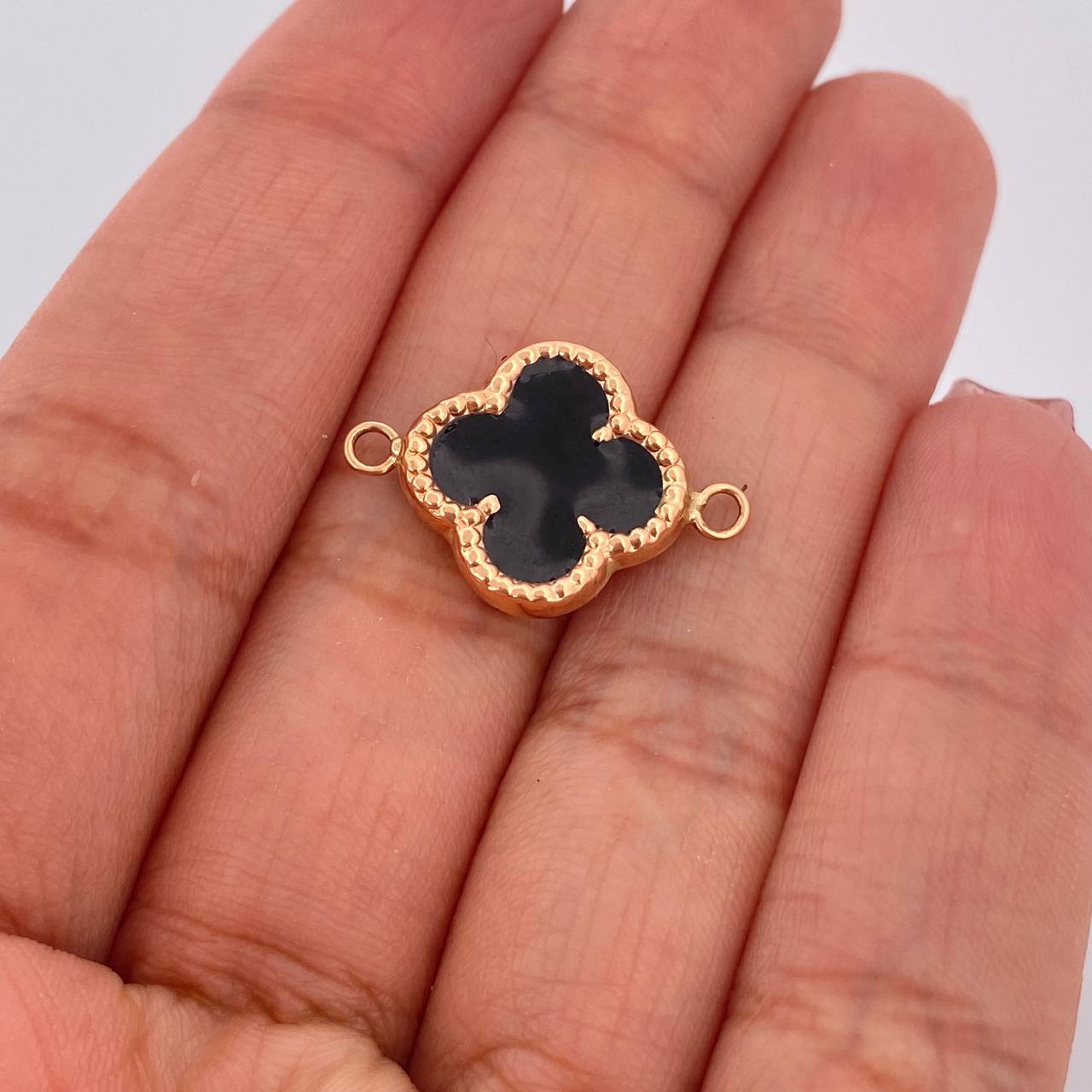 Herraje Trebol 1.1gr / 3/4 in / Oro Rosa 18K %