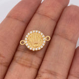 Herraje Corona 1.75gr / 3/4 in / Oro Amarillo 18K %