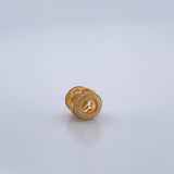 Herraje Cilindro Rombo 1gr / 1/4 in / Oro Amarillo 18K %