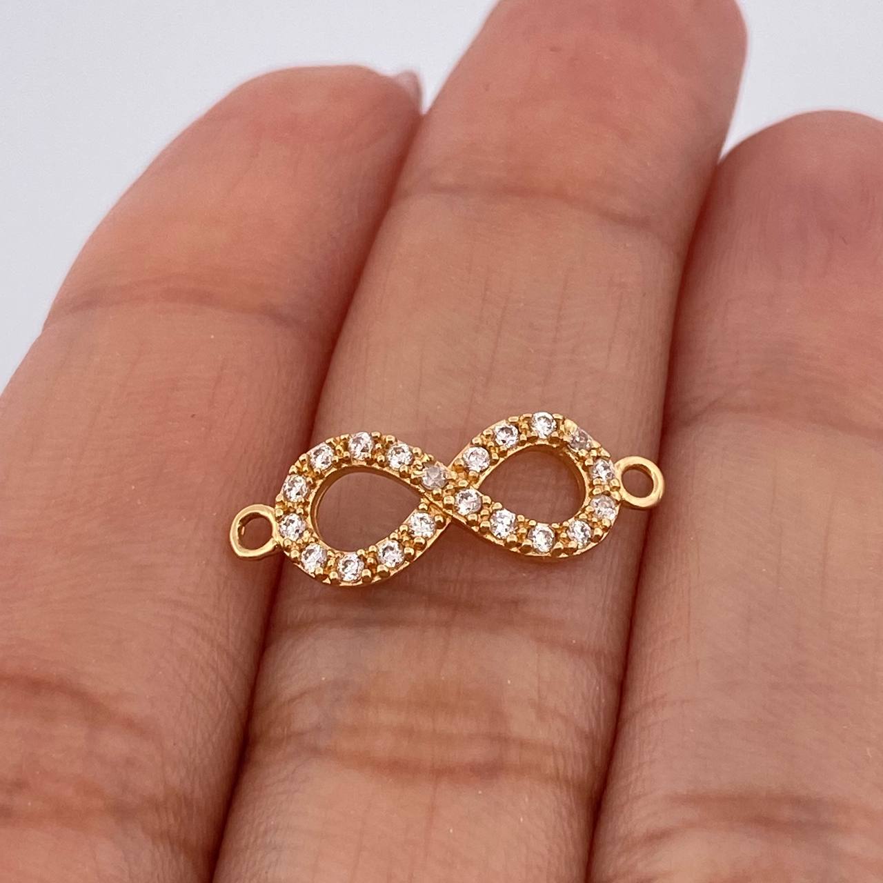 Herraje Infinito 1gr / 3/4 in / Oro Amarillo 18K %