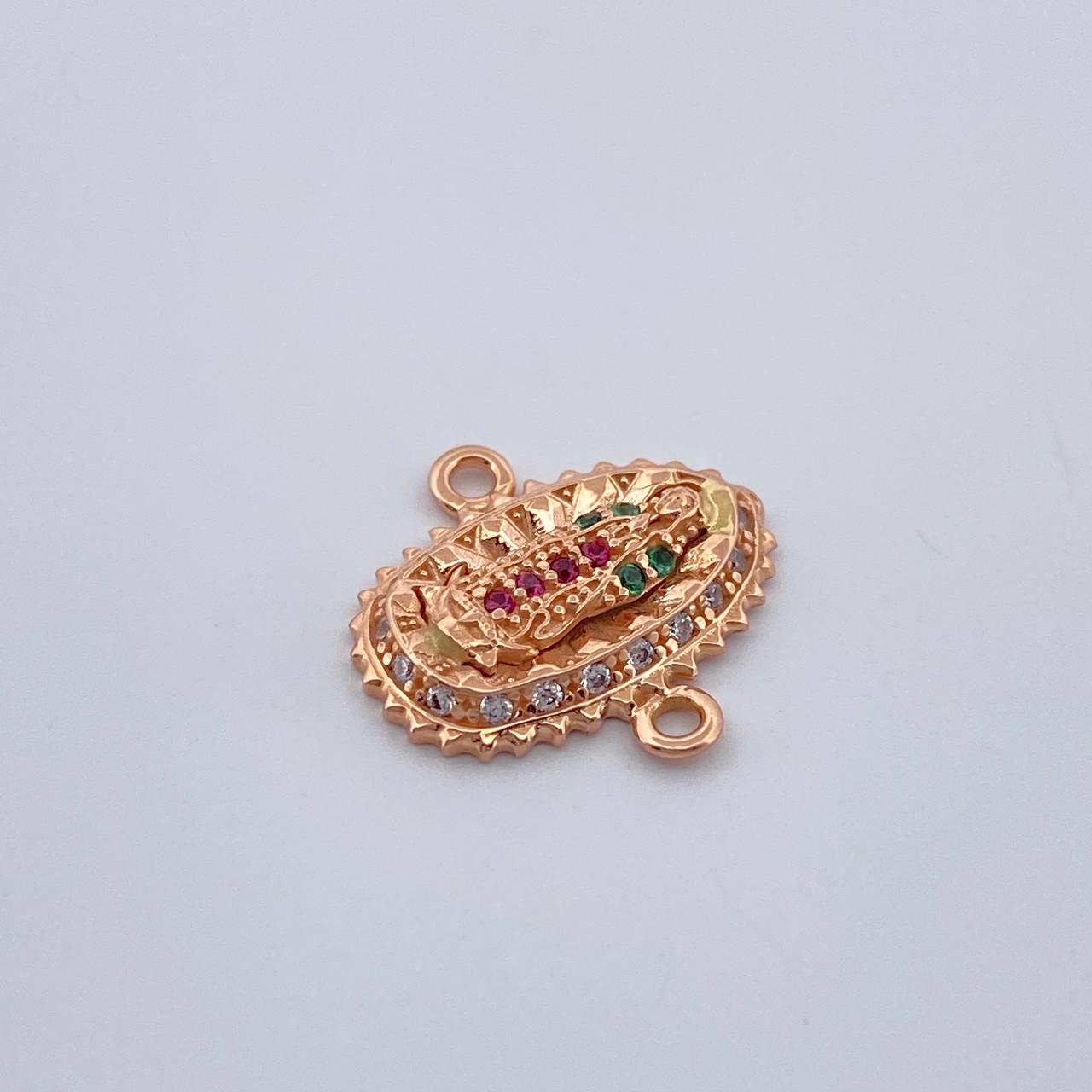 Charm Virgin of Guadalupe 1.3gr / 1/2 in / 18K Rose Gold %