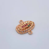 Charm Virgin of Guadalupe 1.3gr / 1/2 in / 18K Rose Gold %