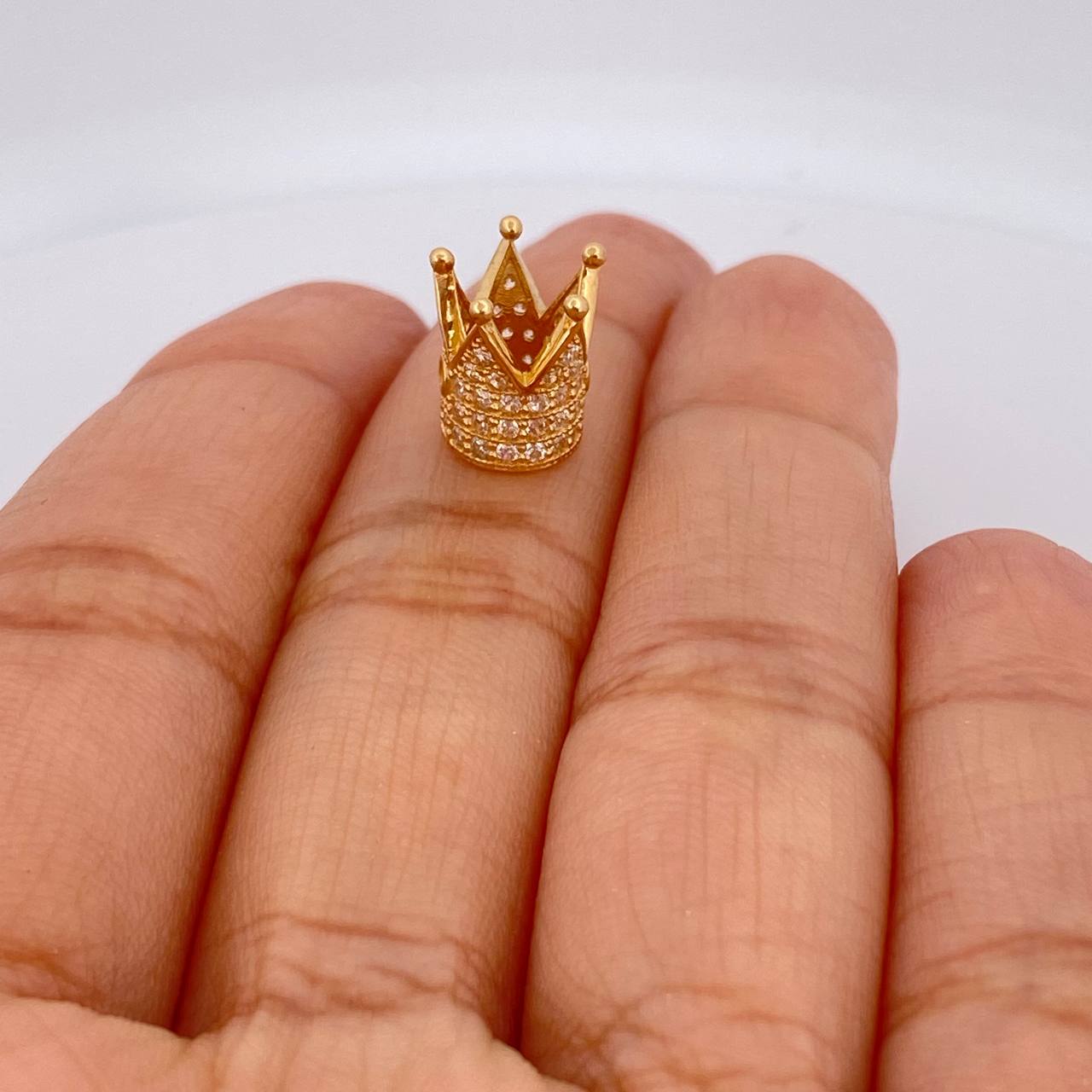 Herraje Corona 2gr / 1/2 in / Oro Amarillo 18K %