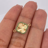 Herraje Trebol 1.15gr / 3/4 in / Oro Amarillo 18K %