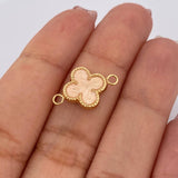 Herraje Trebol 0.9gr / 3/4 in / Oro Amarillo 18K %