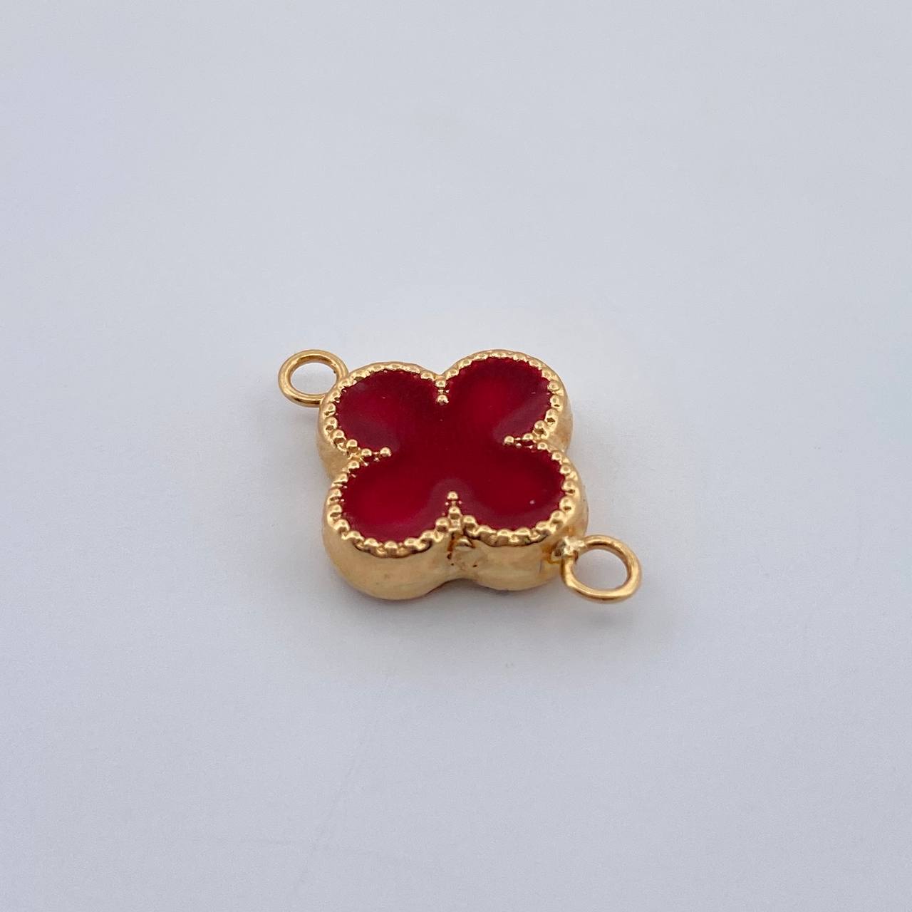 Herraje Trebol 0.75gr / 3/4 in / Oro Amarillo 18K %