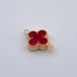 Herraje Trebol 0.75gr / 3/4 in / Oro Amarillo 18K %