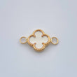 Herraje Trebol 0.55gr / 3/4 in / Oro Amarillo 18K %