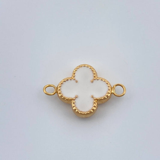 Herraje Trebol 0.8gr / 3/4 in / Oro Amarillo 18K %