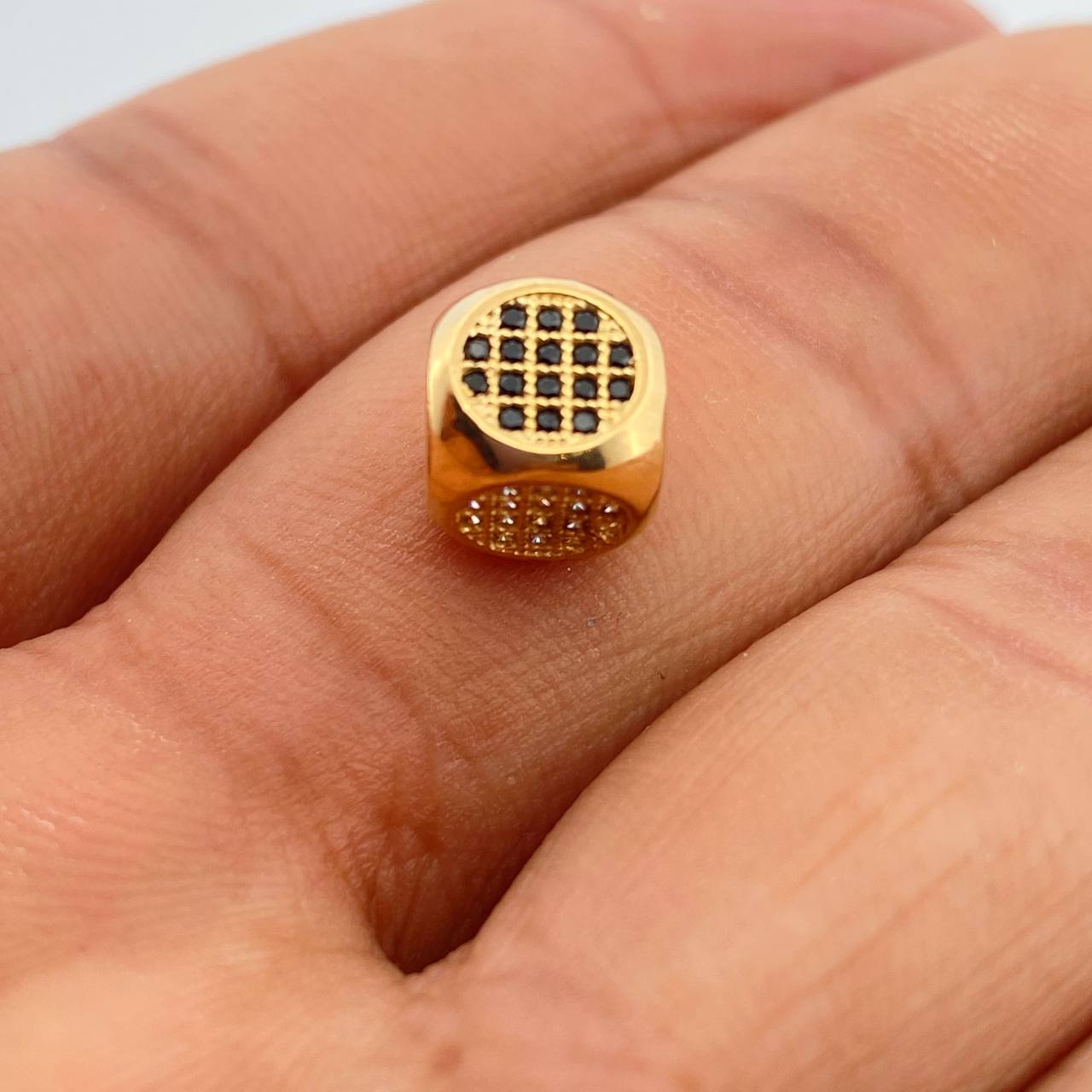 Herraje Cuadrado 2.25gr / 1/2 in / Oro Amarillo 18K %