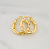 Candongas Kris 2.4 g / 1 in Oro Amarillo 18K