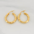 Candongas Sol 1.9 g / 3/4 in Oro Amarillo 18K